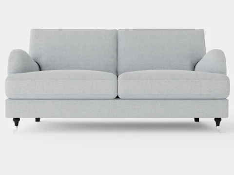 Canap&eacute; classique 3 places Howard Modèle 3D