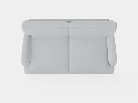 Howard Classic 3 Seater Sofa 3D Model