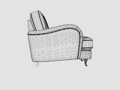 Howard Classic Armchair Modelo 3D