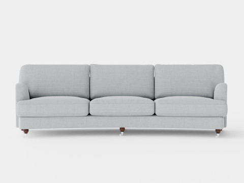 Howard Luxury 4 Seater Sofa Swung 3Dモデル