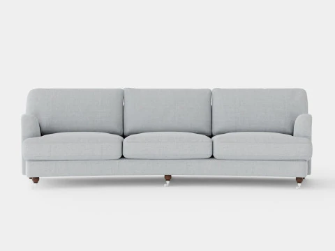 Howard Luxury 4 Seater Sofa Swung 3D Model