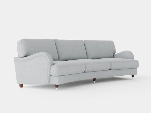 Howard Luksusowa 4-osobowa sofa rozkładana Model 3D