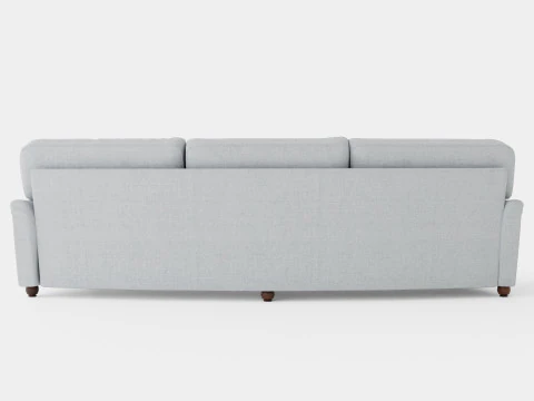 Howard Luksusowa 4-osobowa sofa rozkładana Model 3D