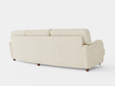 Howard Luxury 4 Seater Sofa Swung Beige Modèle 3D