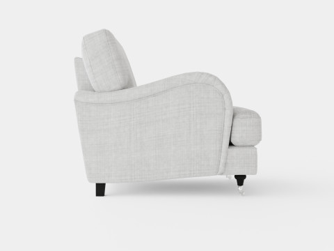 Howard Luxury Armchair Gray 3D 모델