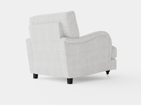 Howard Luxury Armchair Gray 3D 모델