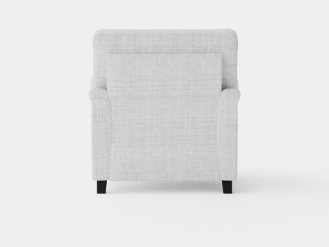 Howard Luxury Armchair Gray 3D 모델