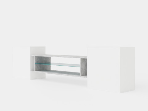 Incastro TV Bench Model 3D