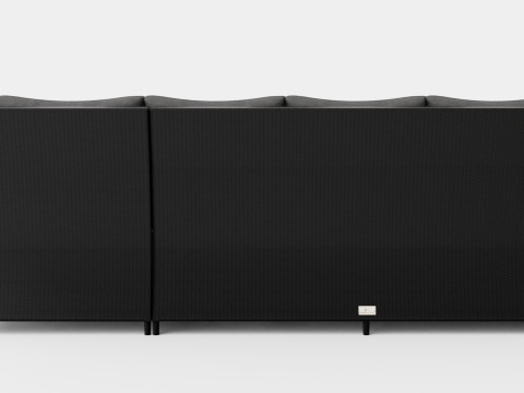 James Lounge Group Table Sofa Right 3D मॉडल