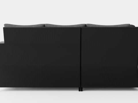 James Lounge Group Table Sofa Right 3D मॉडल