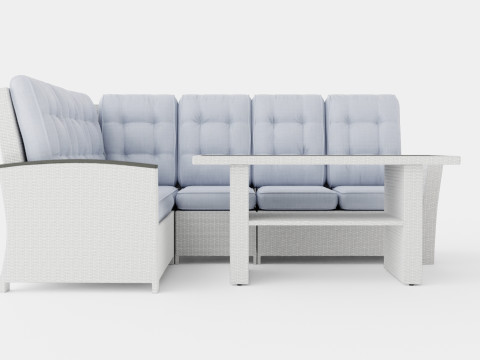 James Luxury Lounge Group Reversible 3D Model