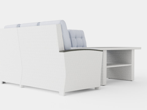 James Luxury Lounge Group Reversible 3D 模型