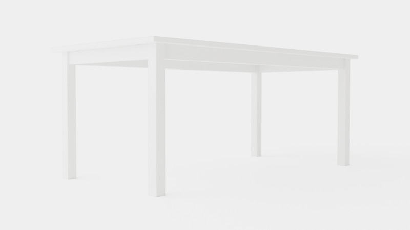 Jasmine Extensionable Dining Table Modèle 3D .c4d .max .obj .3ds .fbx .stl .blend