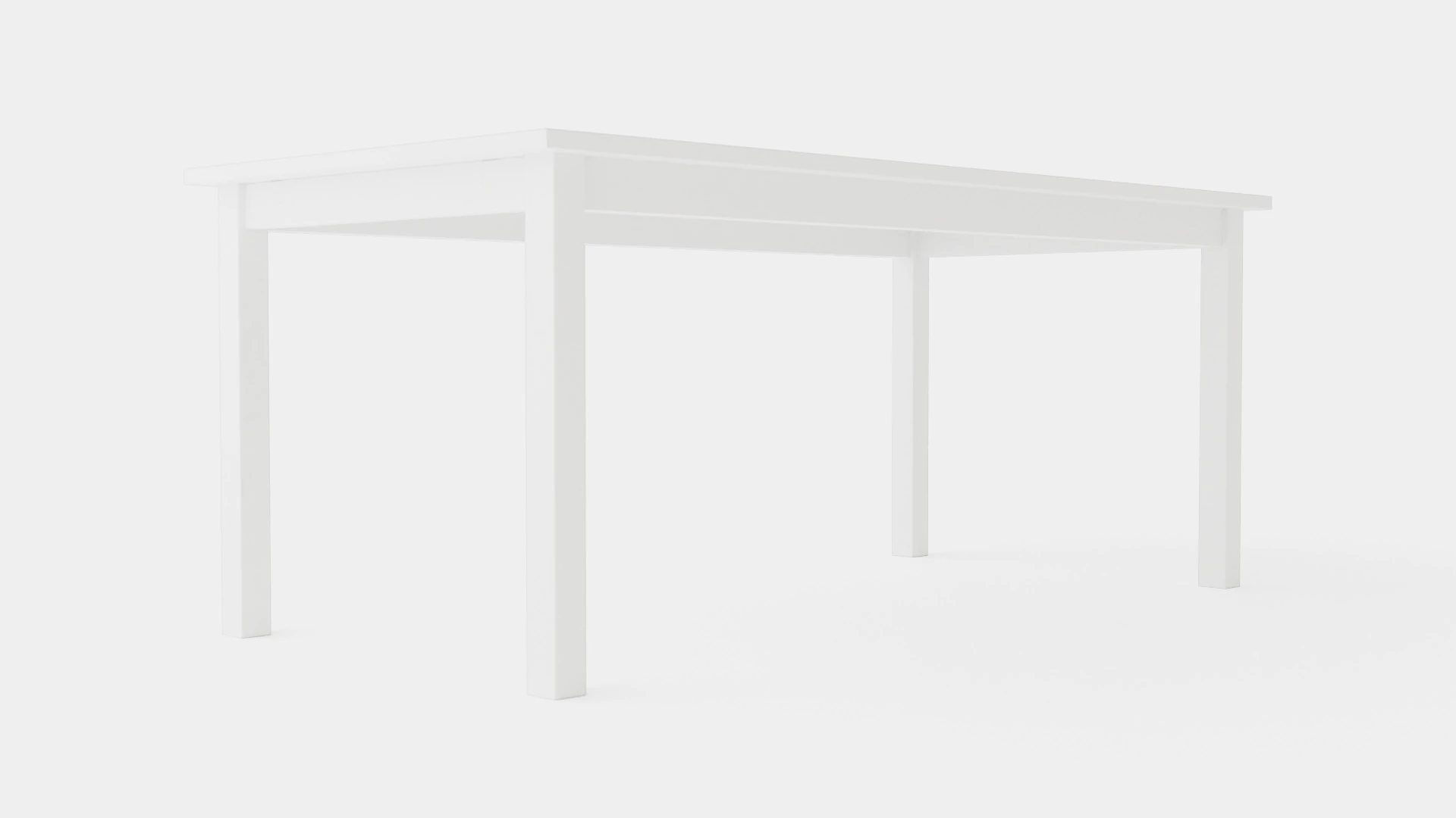 Jasmine Extensionable Dining Table 3D Model .c4d .max .obj .3ds .fbx .stl .blend 