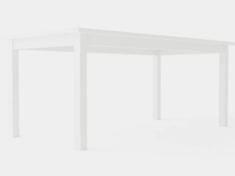 茉莉花伸缩餐桌 3D 模型