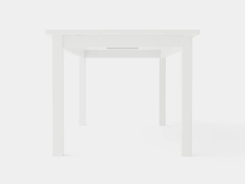 Jasmine Extensionable Dining Table 3D Model