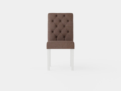 Jenny Dining Chair Gray White 3D Model