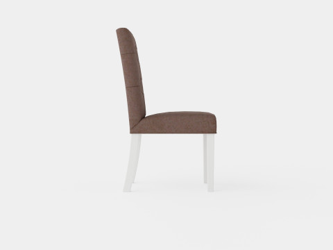 Jenny Dining Chair Gray White 3D Model