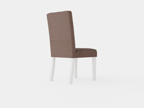 Jenny Dining Chair Gray White 3D Model