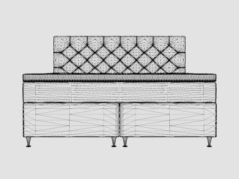 Joluma Complete Bed Package Continental Bed 3Dモデル