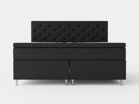 Joluma Complete Bed Package Continental Bed Black 3D Model