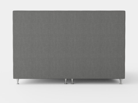 Joluma Complete Bed Package Continental Bed Gray 3D Model