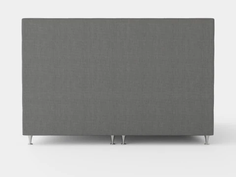 Joluma Complete Bed Package Continental Bed Gray 3D Model