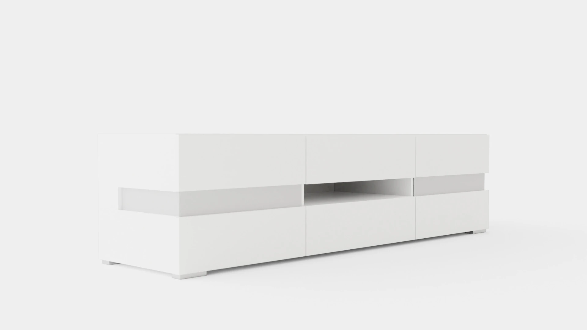 Jugansbo TV Bench Led Lighting 3D Model .c4d .max .obj .3ds .fbx .stl .blend