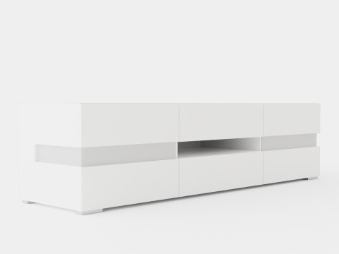 Jugansbo TV Bench Led Lighting 3D-Modell