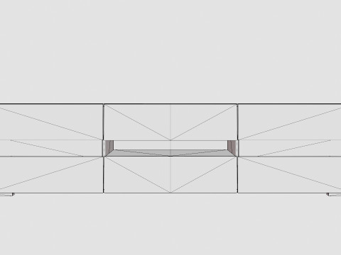 Jugansbo TV Bench Led Lighting Model 3D