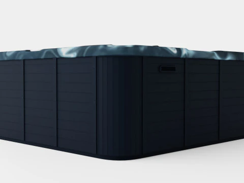 Jupiter Premium Dark Spabad 94 Jets 5 People Incl Lid 3D Model