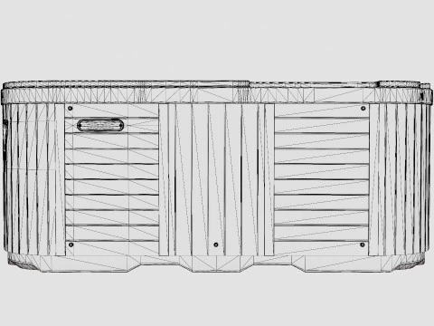 Jupiter Spa 94 Jets 6 People 3D Model