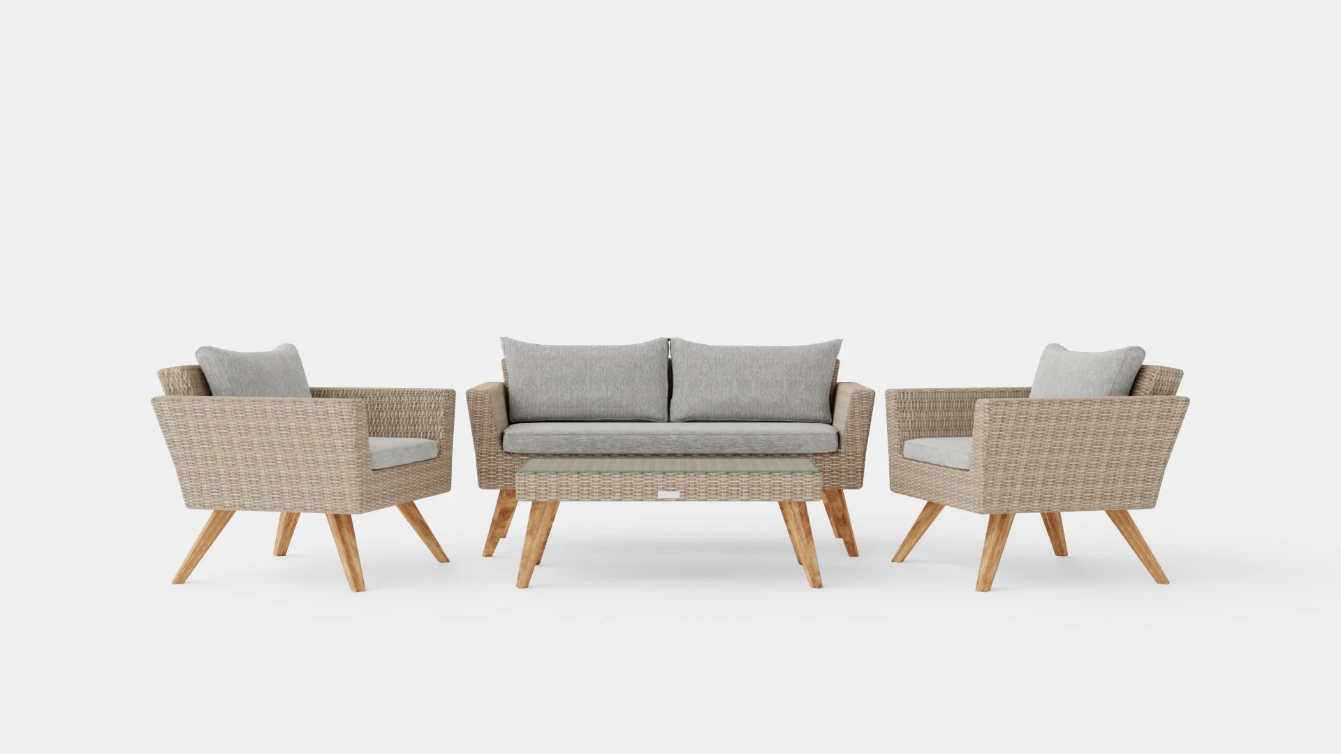 Karlskrona Sofa Group 3D Model .c4d .max .obj .3ds .fbx .stl .blend