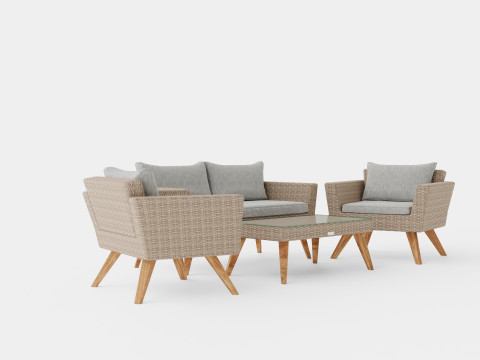 Karlskrona Sofa Group 3D Modell