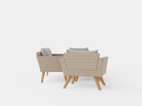 Karlskrona Sofa Group 3D Modell