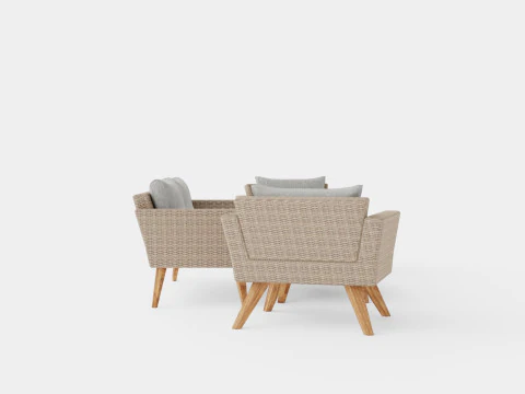 Karlskrona Sofa Group 3D Model