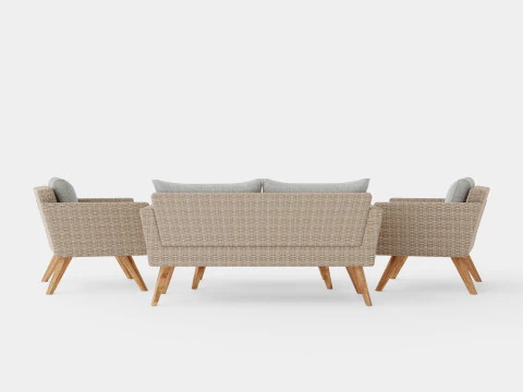 Karlskrona Sofa Group 3D Model