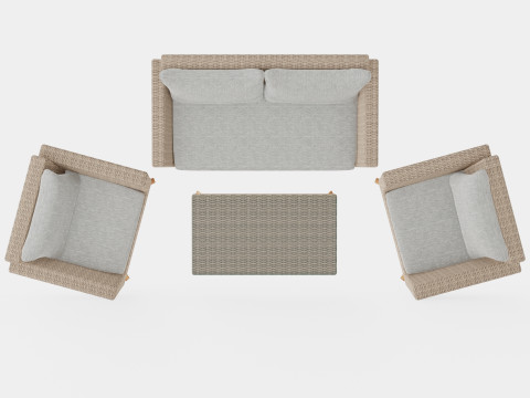 Karlskrona Sofa Group 3D Modell