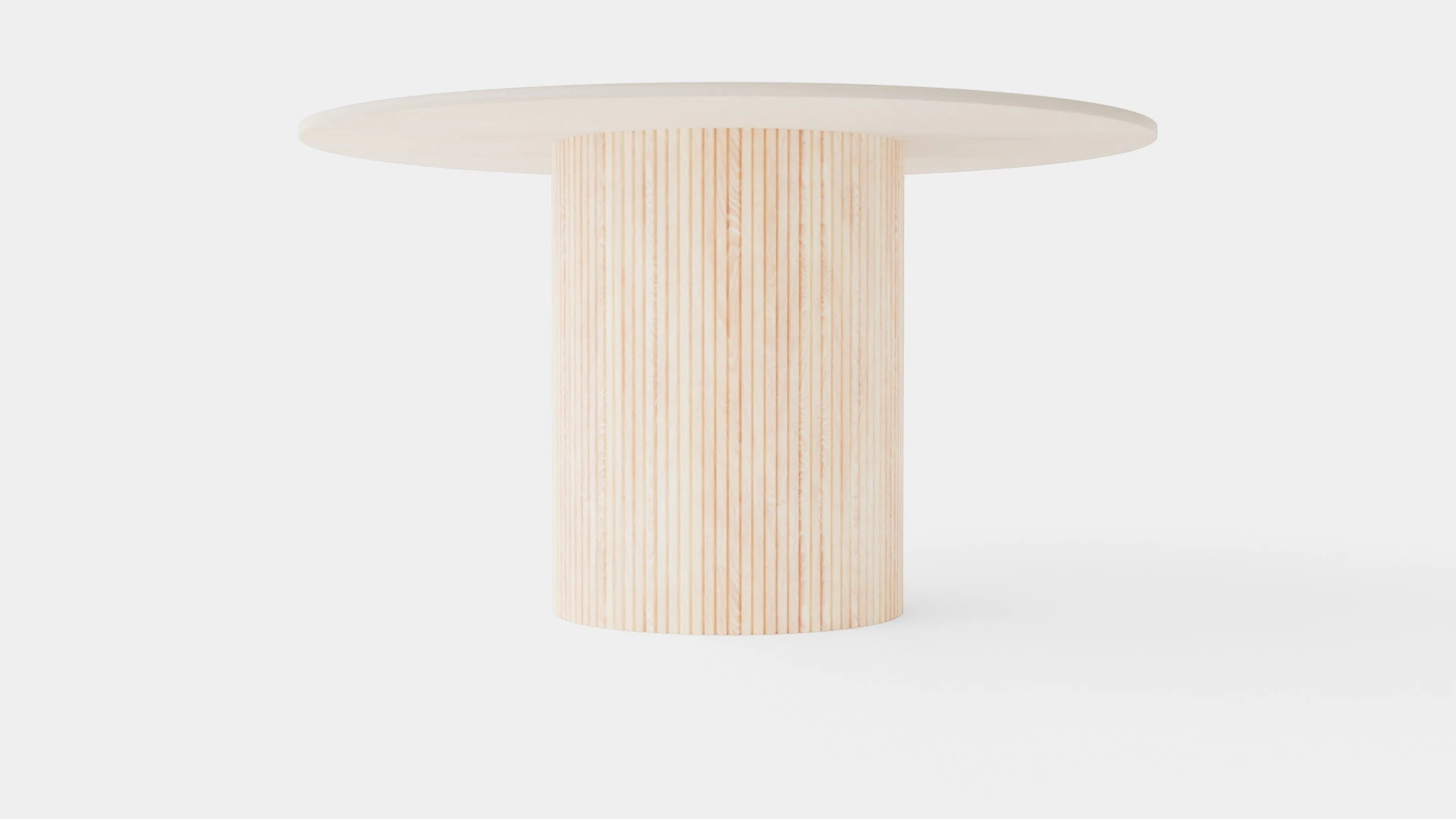 Kopparbo Dining Table Around 3D Model .c4d .max .obj .3ds .fbx .stl .blend 