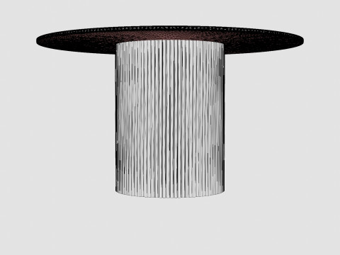 Kopparbo Dining Table Around 3D Model
