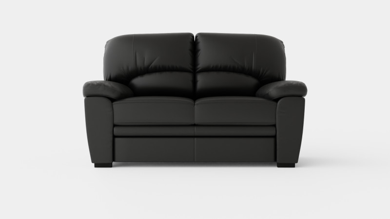 Lindby 2 Seater Sofa Artificial Leather 3D मॉडल .c4d .max .obj .3ds .fbx .stl .blend