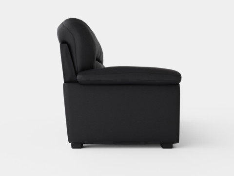 Lindby 3 Seater Sofa Artificial Leather Model 3D