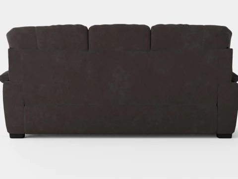 Lindby 3 Seater Sofa Dark Gray 3D Model