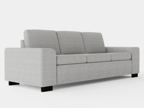 Link 3 Seater Sofa 3D Model