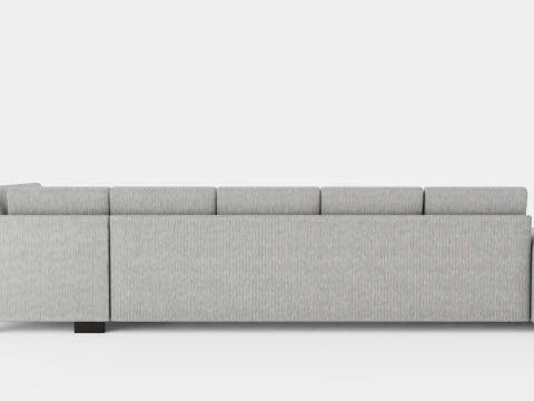 Link U Sofa Xxl With Divan Left 3D Model