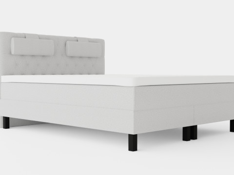 Lucky Complete Bed Package Foam Diamond Bed Give 3D Model