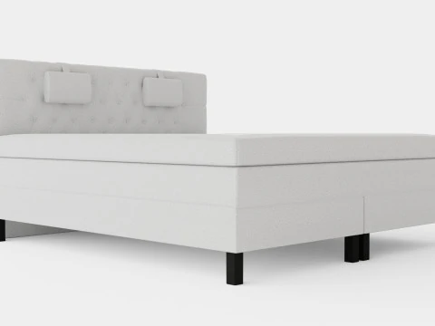 Lucky Komple Yatak Paketi Memory Diamond Yatak Hediyesi 3D Model