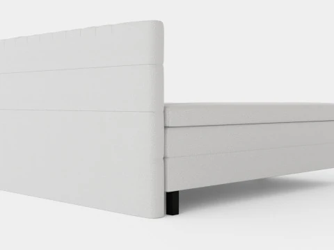 Lucky Complete Bed Package Memory Diamond Bed Give 3D Model