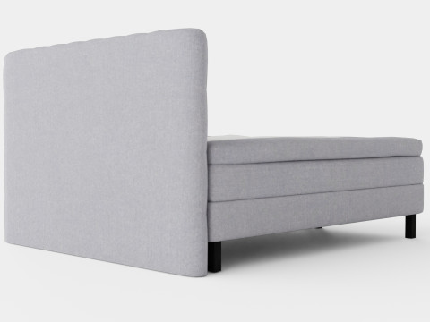 Lucky Complete Bed Package Polyester Diamond Bed Wave Modelo 3D