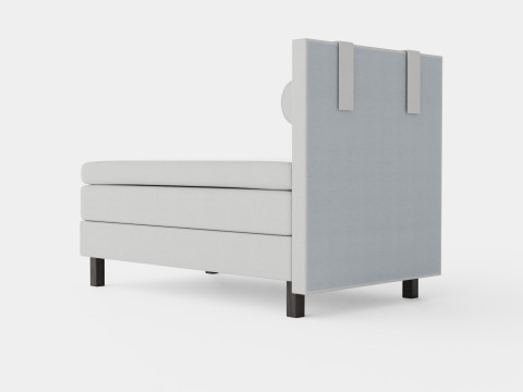 Lucky Continental Bed Polyester 3D Model